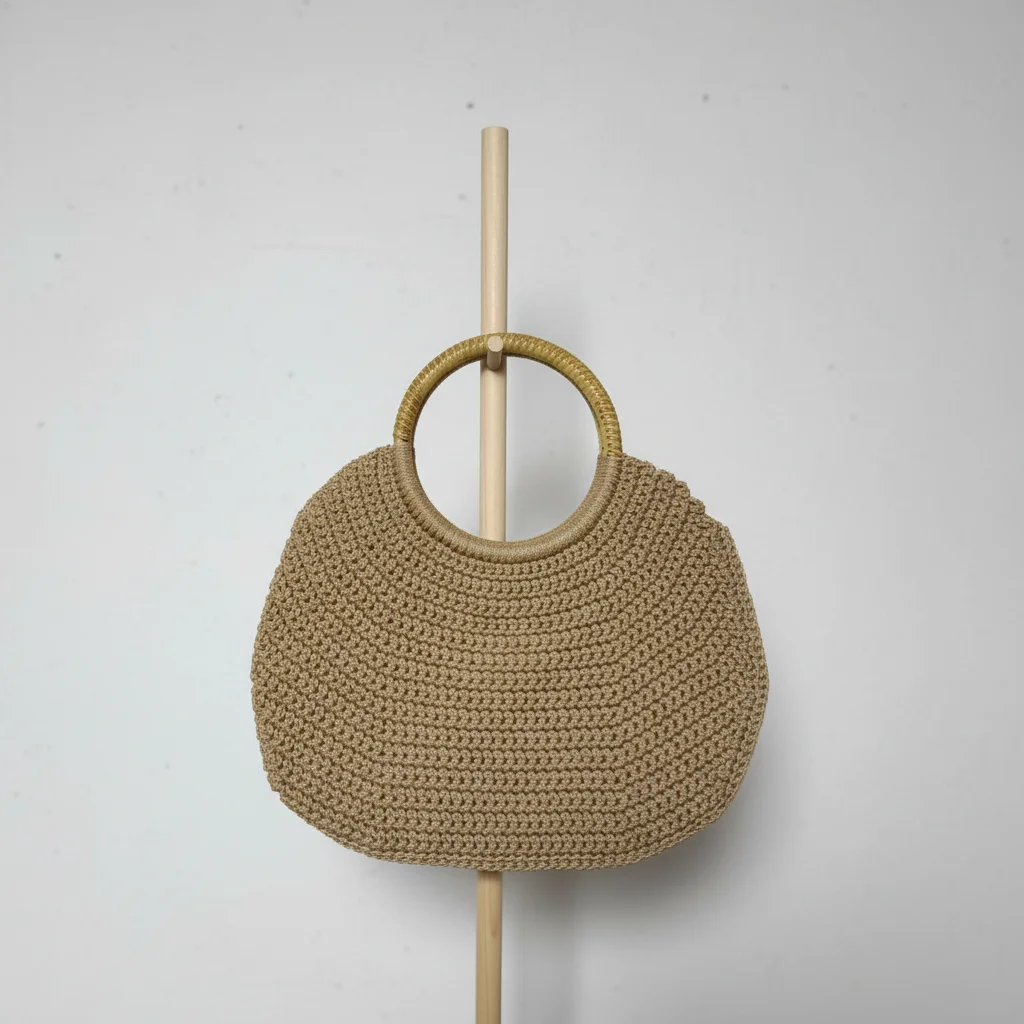 კრემისფერი (ბეჟი) ჩანთა